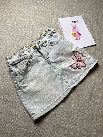 Jupe en jean 6 ans 
