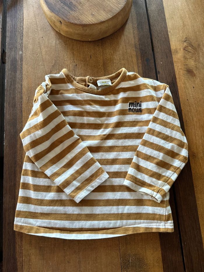Polo manche longue tape à l’œil 2 ans
