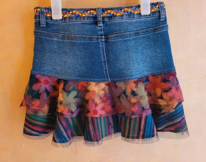 Jupe en jean ajustable Desigual - photo numéro 10