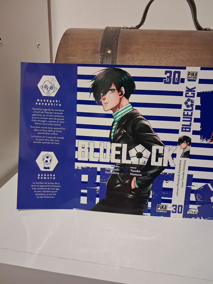 Manga Blue Lock tome 30 jaquette alternative exclusive collector Fnac - photo numéro 2