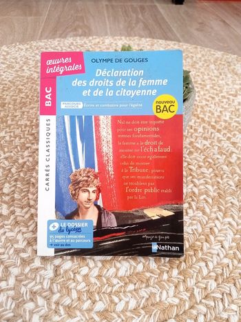 Déclaration des droits de la femme et de la citoyenne