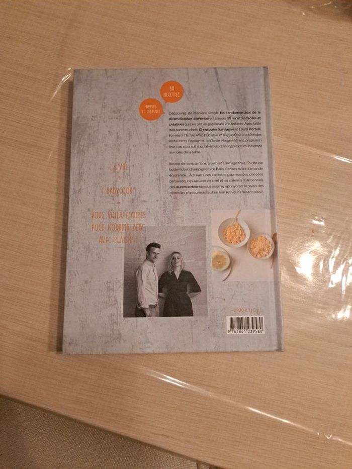 Livre Béaba Mes premiers repas avec BabyCook - photo numéro 2