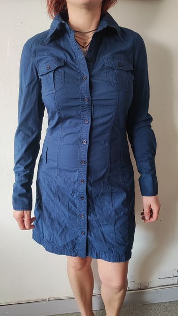 Robe ESPRIT style jean marine EDC 40