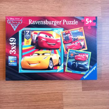 3 Puzzles Cars Disney