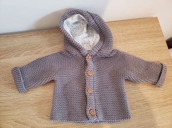 Veste en laine taille naissance
