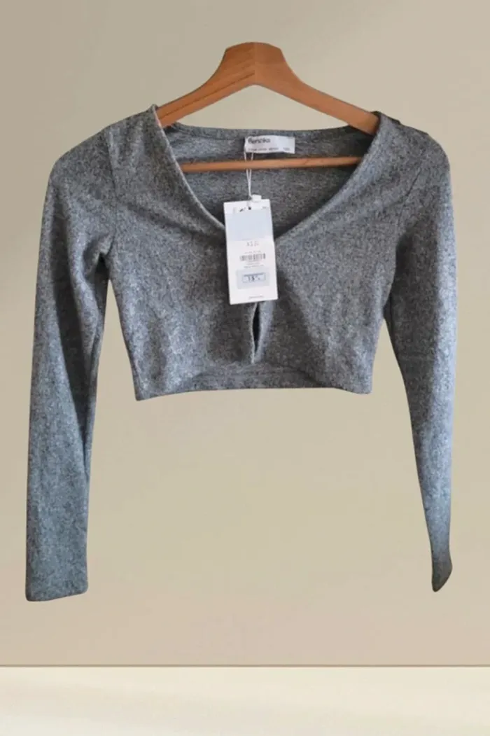 Gilet Bershka Taille XS - photo numéro 2