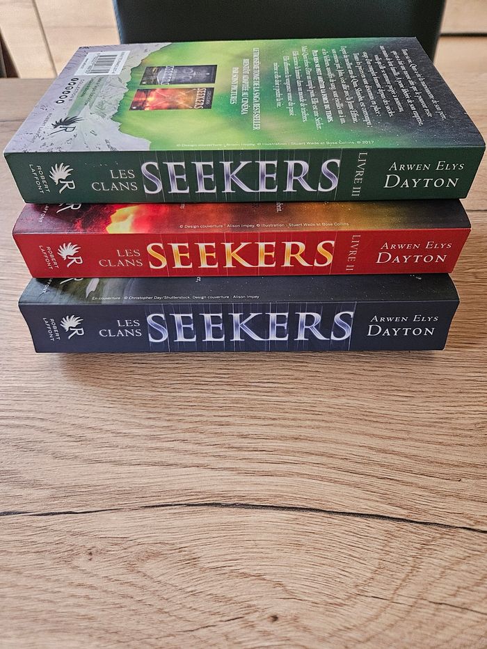 Les clans Seekers (3 tomes) de Arwen Elys Dayton
3 tomes - photo numéro 7