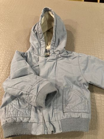 Veste bleu 18 mois Obaibi