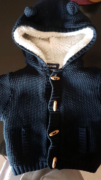 Veste molletonnée 18 mois