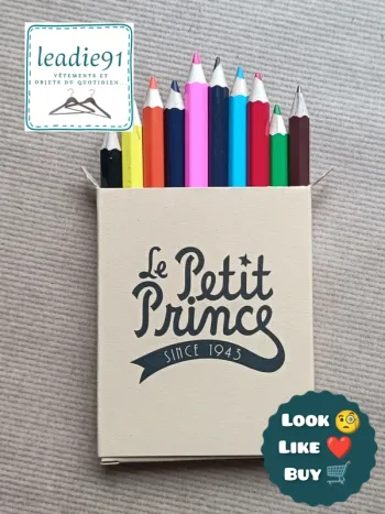 boite crayons de couleur Le Petit Prince NEUF