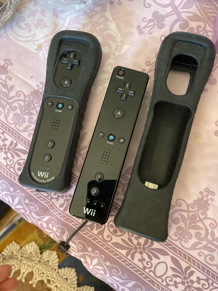 Lot de 2 manettes wii motion plus (wii et WII U)