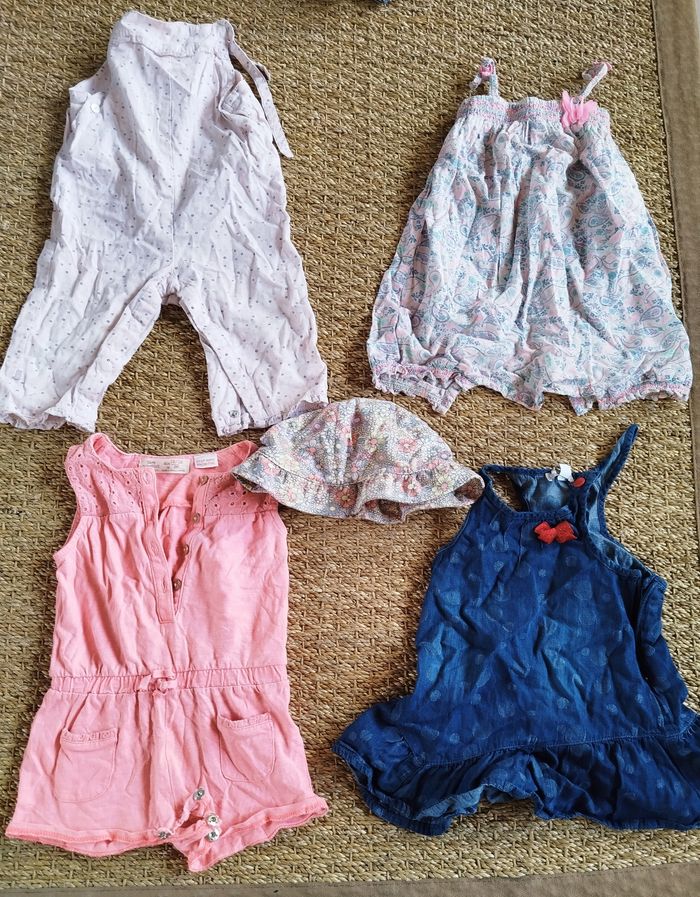 Robes, combishort, salopette légère