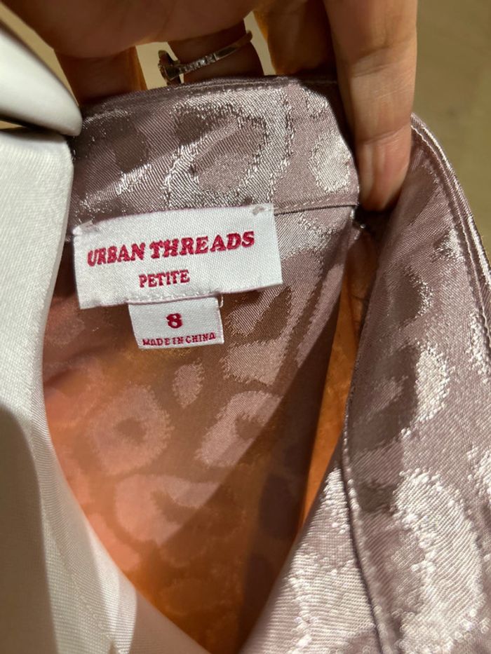 Robe urban threads S motifs léopard rose - photo numéro 5