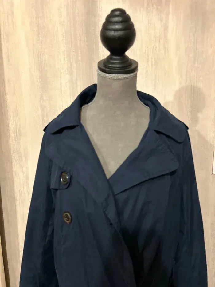 Trench bleu - photo numéro 3