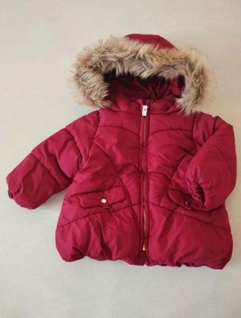 Doudoune ZARA Bordeaux - 9/12 mois