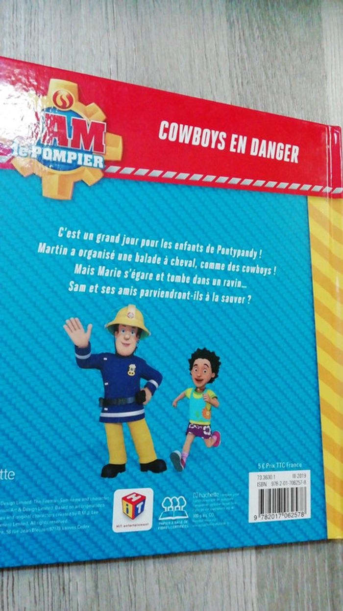 Sam le pompier cowboys en danger - photo numéro 2