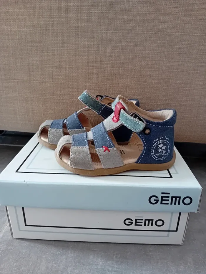 Sandales en cuir été - Pointure 20