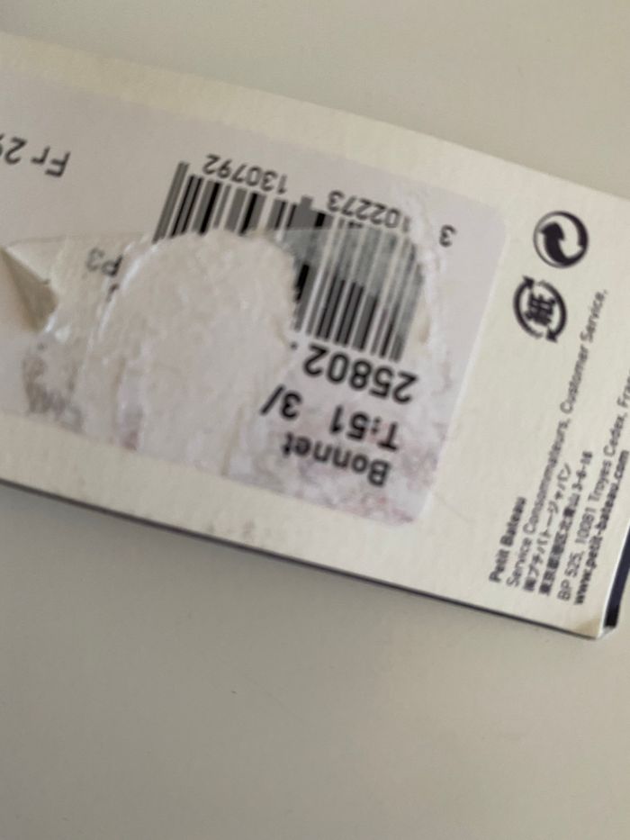 Bonnet laine petit bateau taille 51 cm 2 a 5 ans Neuf - photo numéro 5