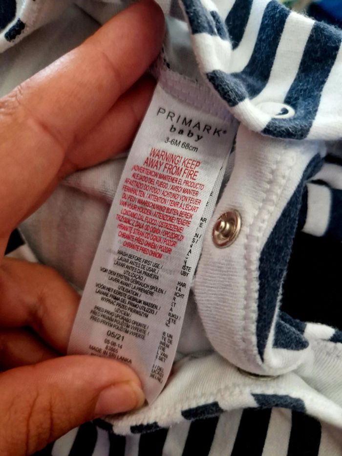 Pyjama léger 6 mois - photo numéro 2