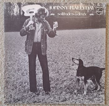 💿 Disque vinyle 33 tours 33T Johnny Hallyday Solitudes à Deux