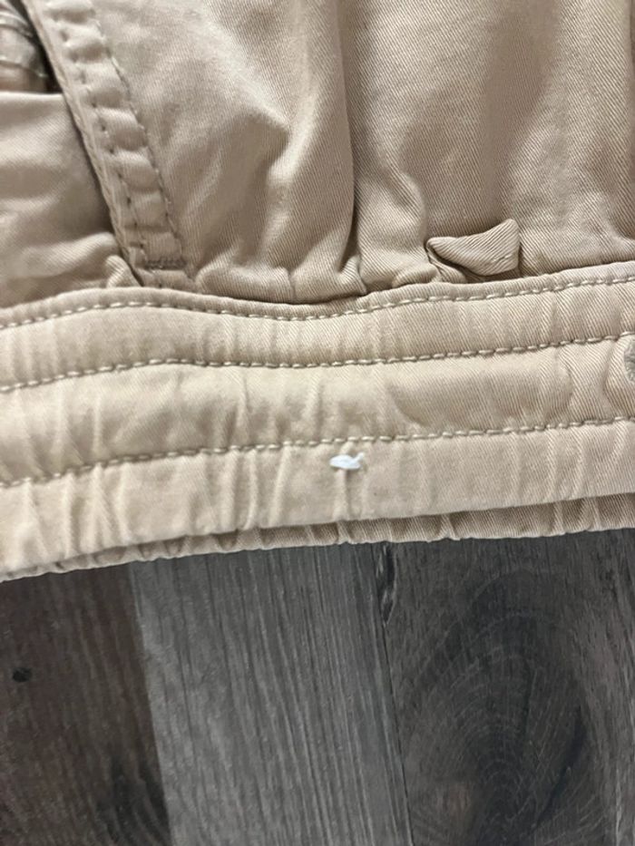 Jogpant beige style chino - taille élastique Pull and bear - photo numéro 4