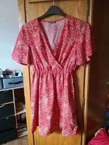 Robe motifs tachetés