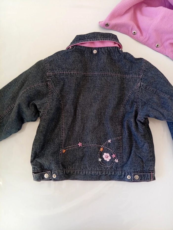 Veste jean fille - photo numéro 3