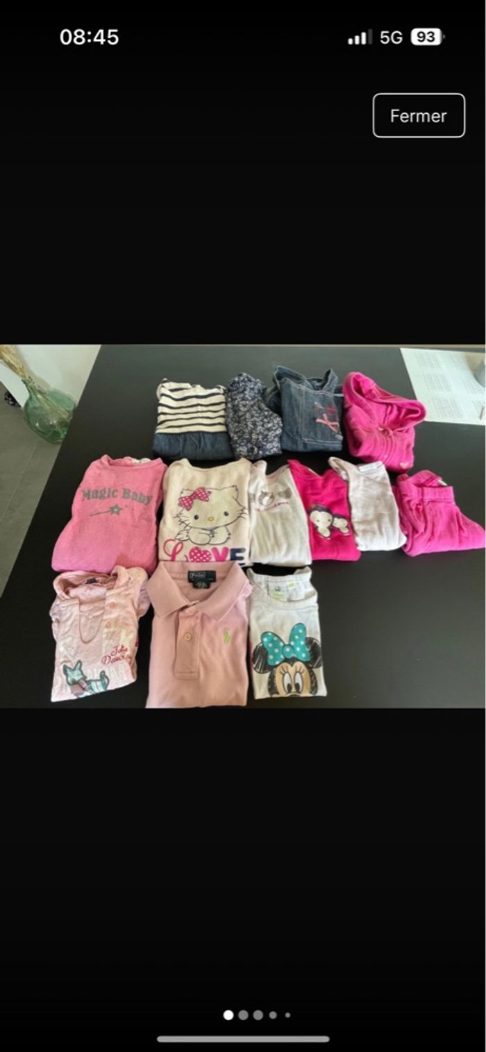 Lots vêtement  18 mois 15 pièce