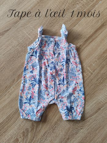 Combinaison Tape à l'œil 1 mois