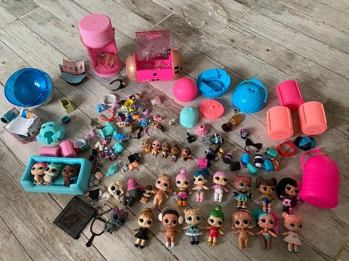 🎉 Gros lot poupées L.O.L Surprise – 15 poupées + bébés + animaux + accessoires - photo numéro 7