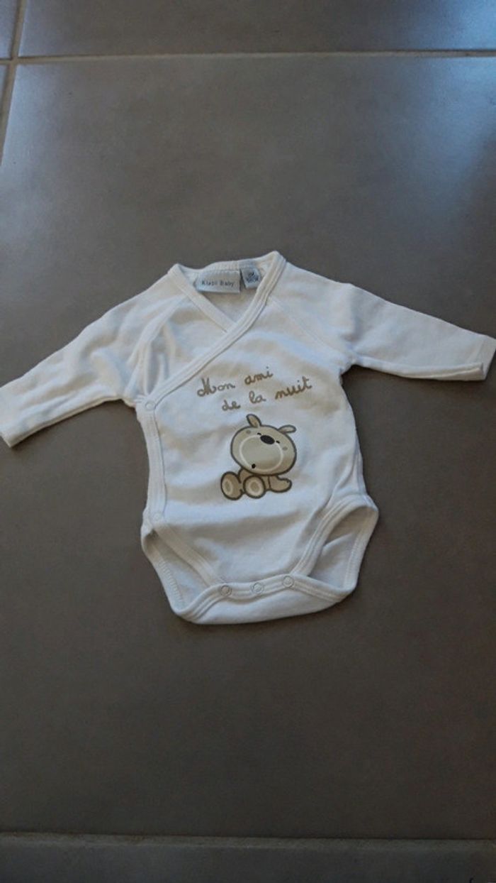 Lot deux bodys naissance - photo numéro 2