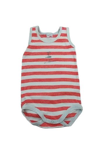 Garçon (taille 6 mois) : body debardeur Petit Bateau