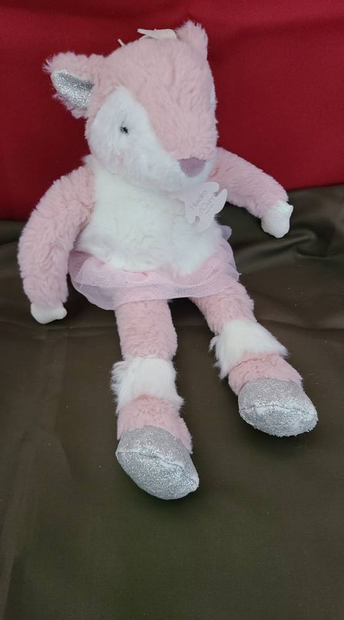 Doudou faon Elea 25 cm les petits Twist histoire d'ours - photo numéro 3