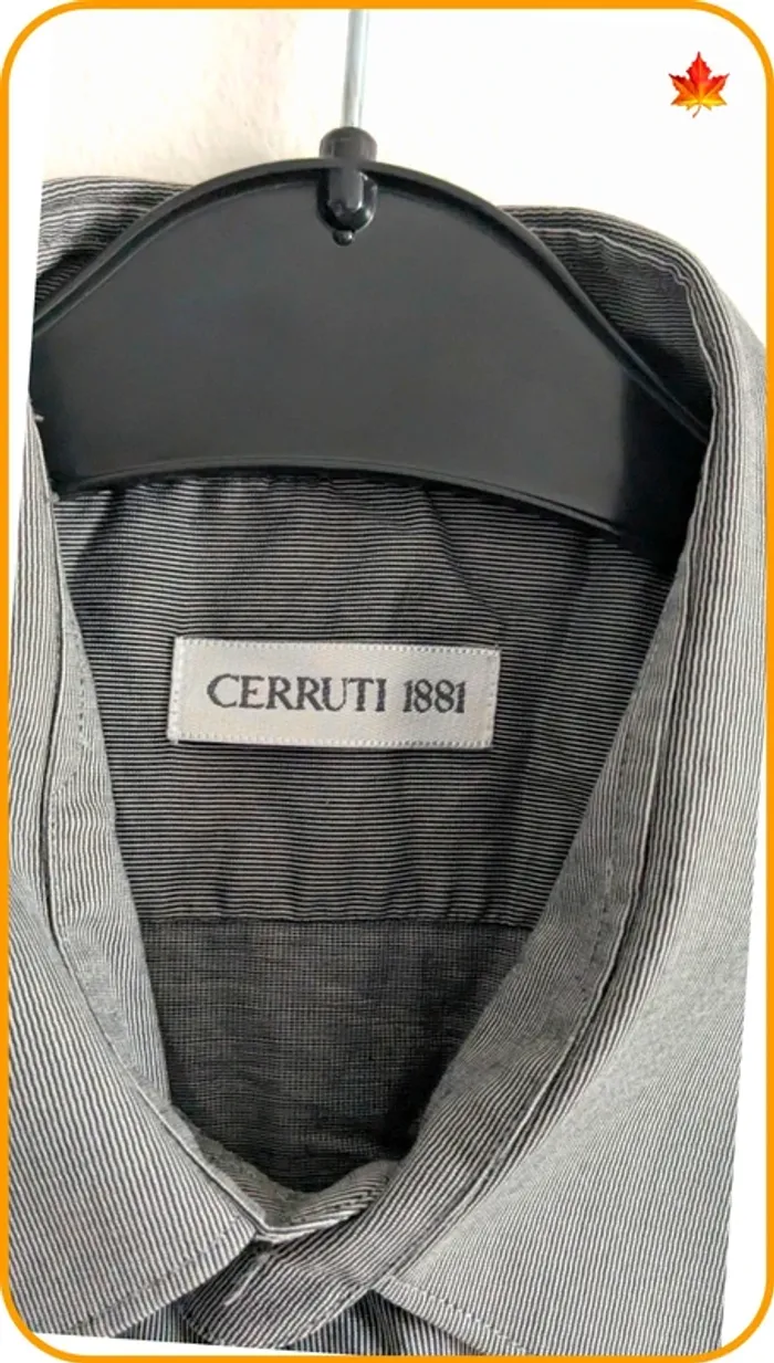 Chemise manches longues Cerruti homme 40 - photo numéro 3