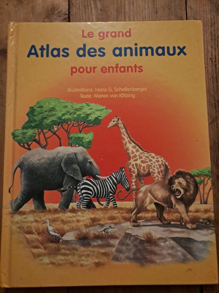 Le Grand Atlas des Animaux pour enfants