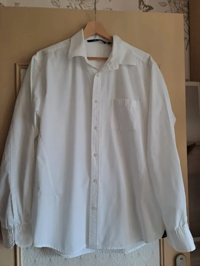 Chemise homme blanche devred L comme neuve