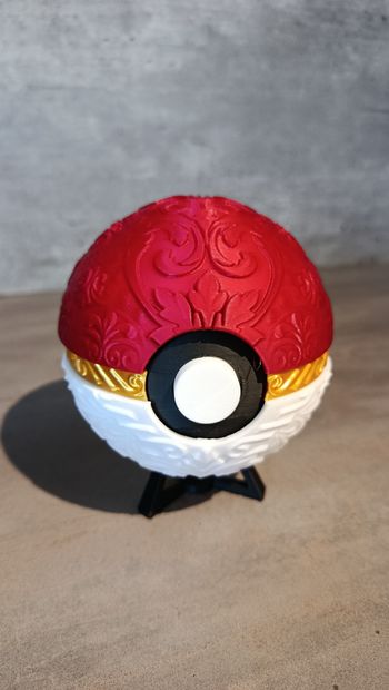 Pokémon - Pokéball  avec Support 10 cm