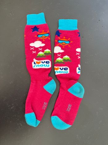 Paire de chaussettes de ski