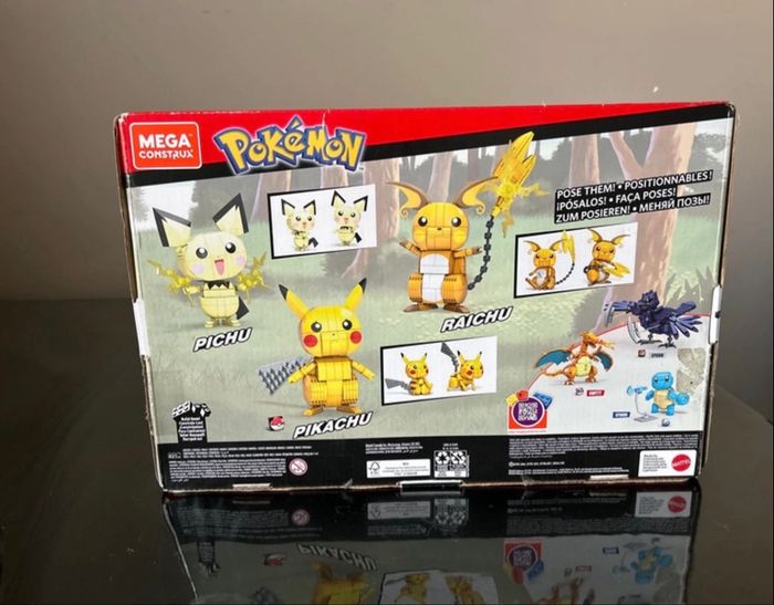 Pokémon Mega Construx - Pichu, Pikachu & Raichu - photo numéro 3