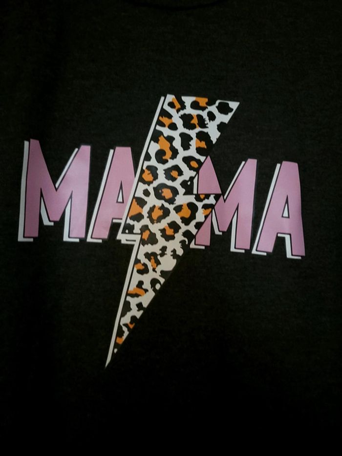 T-shirt mama rock - photo numéro 2