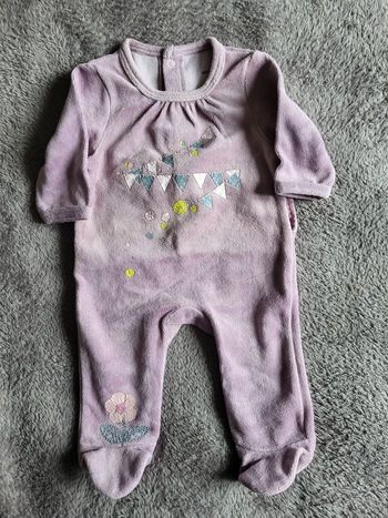 Pyjamas fille 1 mois