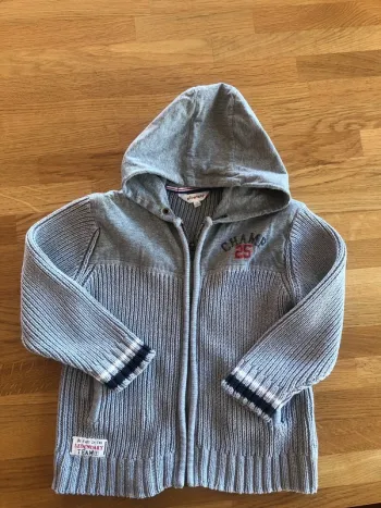 Gilet zippé enfant 4 ans