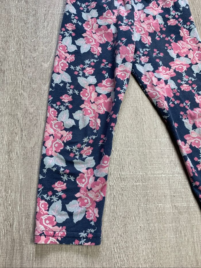 Legging fleuri - Taille 23 mois - photo numéro 2