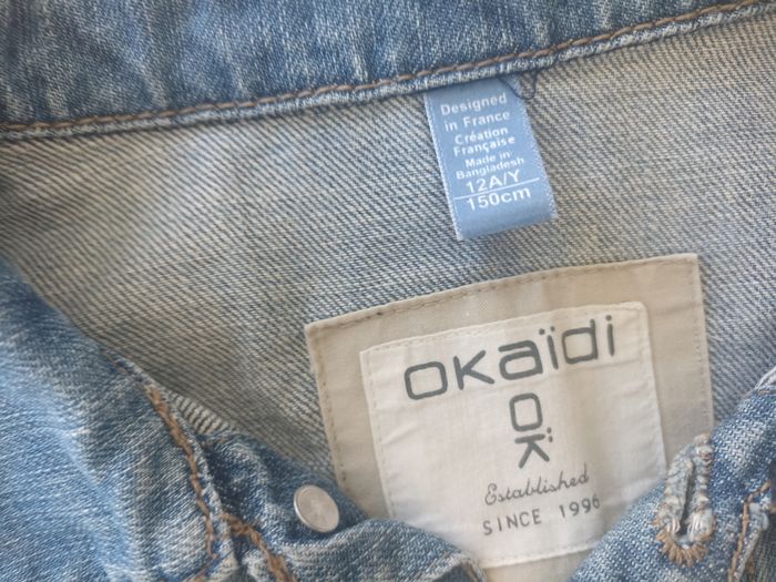 Veste en jean Okaïdi 12 ans - photo numéro 2