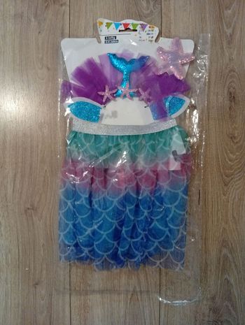 Déguisement sirène 3/6ans