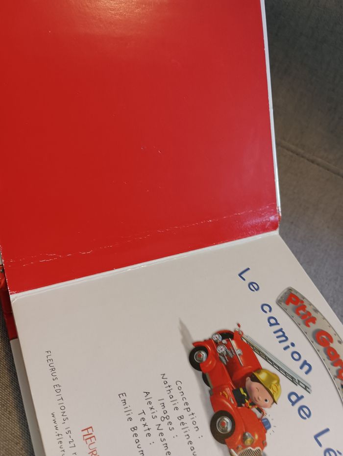 Livre p'tit garçon le camion de Léon - photo numéro 3