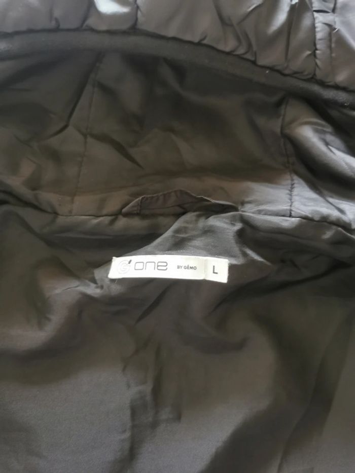 Doudoune légère noire femme taille L - photo numéro 3