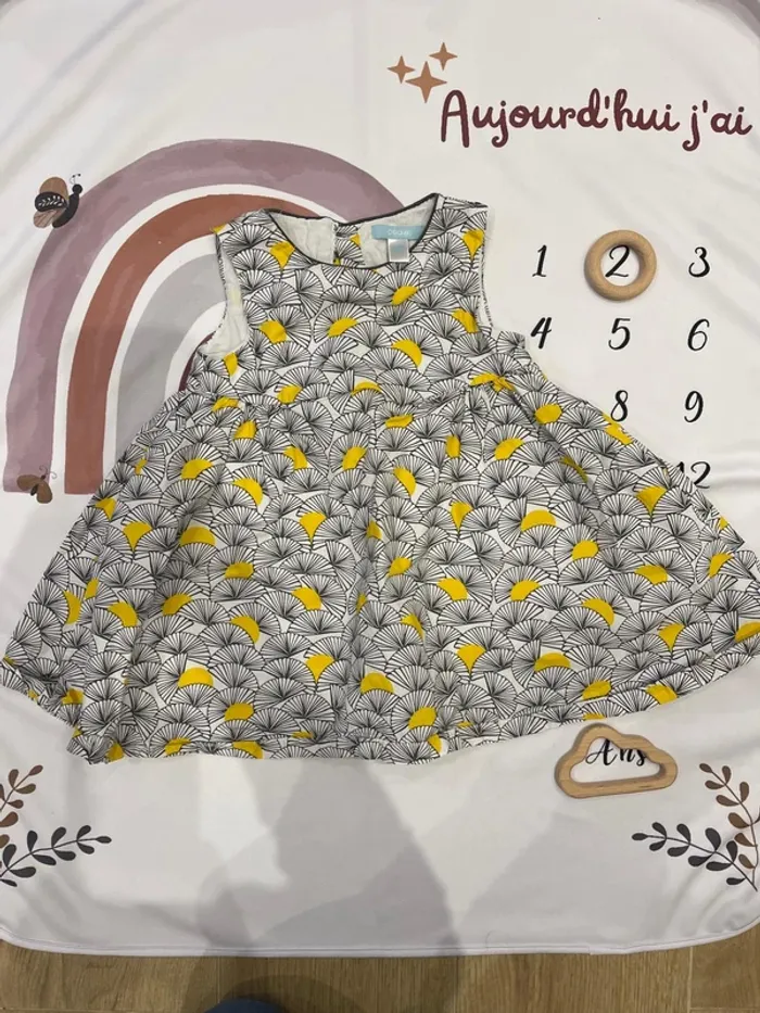 Robe bébé fille - Obaïbi - 23 mois / 86 cm