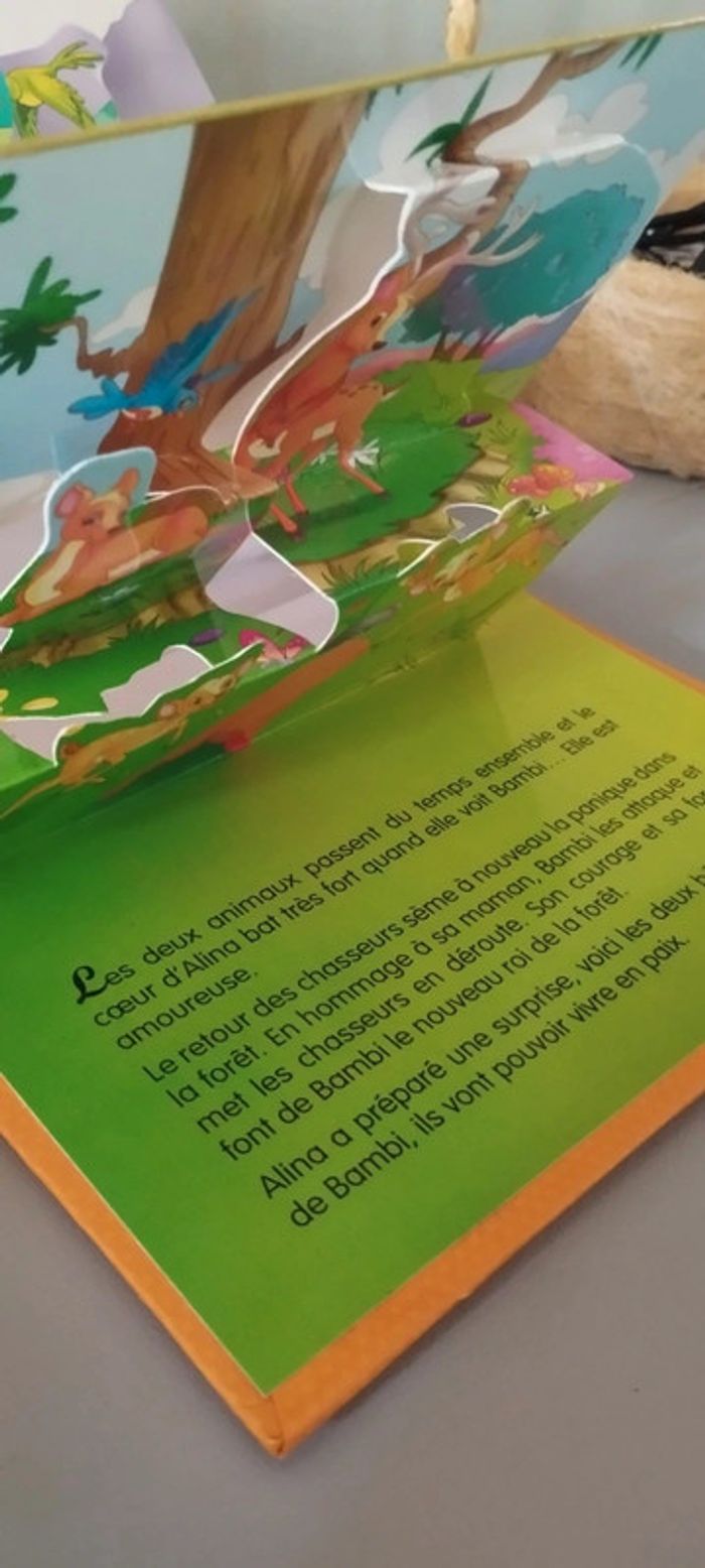 Conte pop-up animé Bambi - photo numéro 5