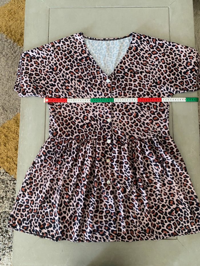 Robe d'été léopard style baby doll taille M - photo numéro 12